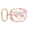 Guess GUAPHCHMAP AirPods Pro cover różowy/pink Marble Strap Collection